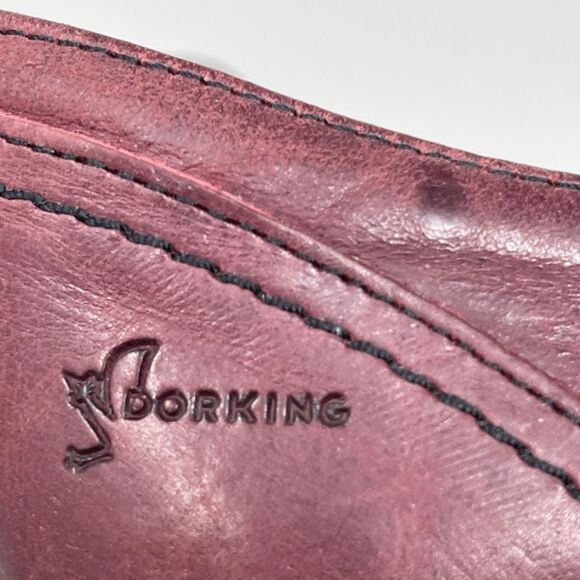 Dorking by Fluchos Womens Slip On Comfort Shoes Close Toe Leather Burgundy EU 37 - Picture 9 of 10